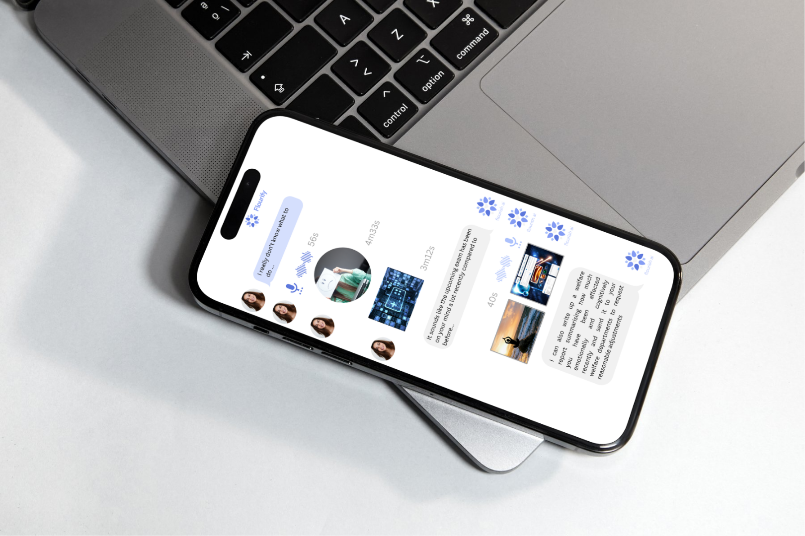 Flourify App Interface
